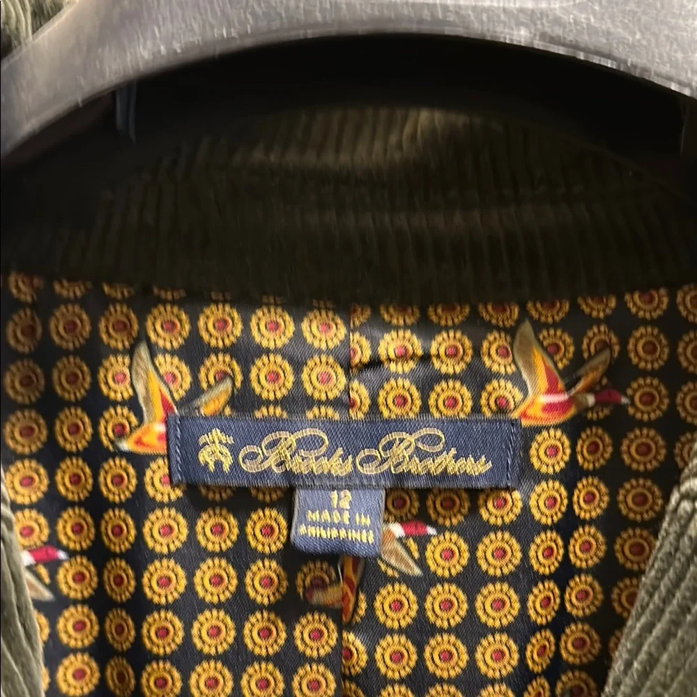 Brooks Brothers Olive Green Corduroy Blazer - Picture 2 of 8